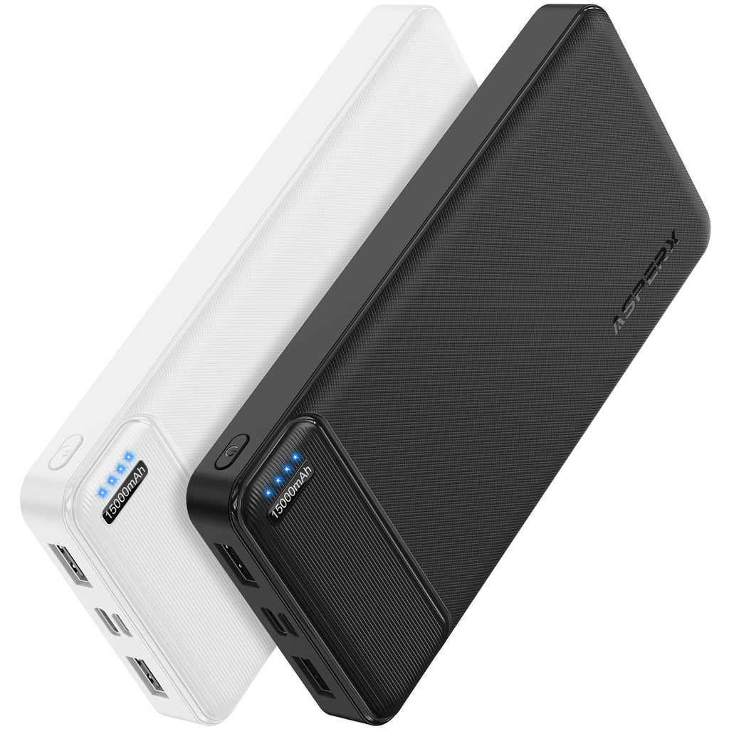 15,000mAh USB-C Power Bank 2-Pack — Powers Heated Gear & Phones